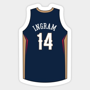 Brandon Ingram New Orleans Jersey Qiangy Sticker